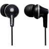 Panasonic RP-HJE125E štupľové slúchadlá káblové, RP-HJE125E-K, čierna; RP-HJE125E-K