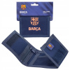 Futbalová peňaženka FC Barcelona Granátová pre mládež na suchý zips