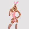 Obsessive Bunny suit 4-pcs costume S/M