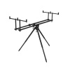 Delphin Tripod TPX3 BlackWay na 3 prúty