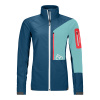 Dámska softshellová bunda Ortovox W's Berrino Jacket Petrol Blue S