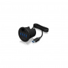 ICY BOX IB-HUB1403 USB 3.2 Gen 1 (3.1 Gen 1) Type-A 5000 Mbit/s Čierna (IB-HUB1403)
