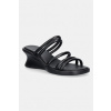 Camper šľapky na platforme po celej dĺžke dámske kožené Louise Sandal K201938.001 čierna EUR 36