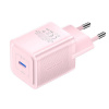 Sieťová nabíjačka, Vention, FEPP0-EU, USB-C, 20W, GaN (ružová)