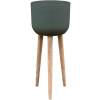 Refined Retro with feet Landon pine green 36x86 cm