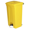 Pedálový/nášľapný zberač odpadkov ,objem 90 l, š x v x h 505 x 790 x 410 mm EUROKRAFTbasic