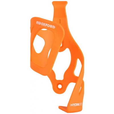 OXFORD košík HYDRA SIDE PULL s možnosťou vyberania bidónu/fľaše bokom oranžový plast