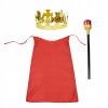 Kostým pre dievča - Kostým kráľovná Twójstroje_pl, 98-110 (King's Outfit Crown Jasełka Cauline 3el)
