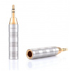 ADL Furutech F35(G) (Špičková redukcia pre slúchadlá s 6,3 Jackom. Pre prístroje s 3,5 Jackem.Rozměry 61 x 10,6 mm. Α fosfor-bronz. Povrchy pozlátené)