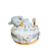 BabyTorta jednoposchodová plienková torta Ovečka 28 cm
