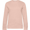 B&C | QUEEN Crew Neck, Dámska mikina, ružová soft rose, S