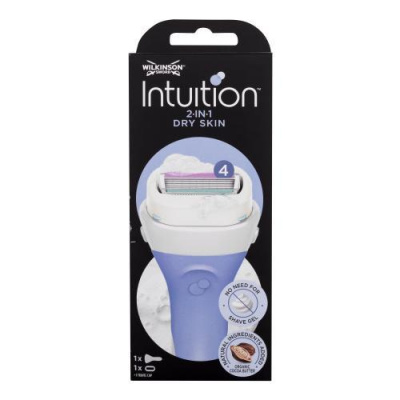 Wilkinson Sword Intuition Dry Skin holiaci strojček s integrovaným mydlovým kondicionérom pre ženy
