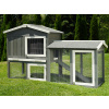 MyAnimal králikáreň MH-03 2.0 - 147 x 53 x 85 cm Farba: šedo/biela