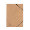 Doska s gumičkou, kartón, A4, PAGNA Pur, kraft