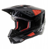Prilba Alpinestars Supertech S-M5 Rover čierna / červená XL (Prilba Alpinestars Supertech S-M5 Rover čierna / červená XL)