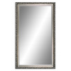 Nástenné zrkadlo RAMIX, obdĺžnikové, drevený rám, 500 x 1600 mm (STRIEBORNÉ ALEBO ZLATÉ ZRKADLO 160x50 NA VÝBER + ZADARMO)