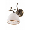 NÁSTENNÁ LAMPA LAMKUR RETRO II 12186 ČIERNA / BIELA