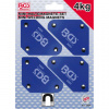 BGS Pomocné uhlové magnety na zváranie BGS103004 Sada 4 diely