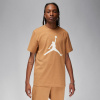 Air Jordan Big Logo pánske tričko Brown/Sand M