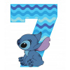 CUKROVÁ TLAČ Opłatek na Tort Cukrová hmota Potlač Stich stitch 7 + MENO