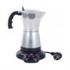 Verk 07065 Elektrická Moka kanvica 6 - 300 ml strieborná