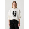 Karl Lagerfeld Jeans mikina dámska bavlnená B3W20018 béžová XL