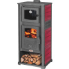 BLIST Krbové kachle Roma G s rúrou na pečenie - 13 kW - Red