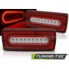 Tuning-tec Zadné LED svetlá ČERVENÉ BIELE pasuje na MERCEDES W463 G-KLASA 90-12