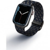 UNIQ Aspen Designer Edition na Apple Watch 42/44/45mm modrý UNIQ-45MM-ASPDEOBLU