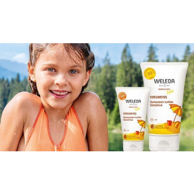 WELEDA Detský krém na opaľovanie SPF50 sensitive 50 ml