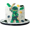 Dekorácia na tortu, figúrka NINJAGO XXL, cukrové figúrky na tortu, oblátky