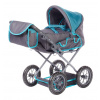 Zielony wózek 3w1 dla lalek do 46cm Ruby Knorr Toys 63184