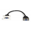 Fonestar WP-61V-02 Prípojné miesto VGA samica s 20 cm káblom s veľkosťou 1/2 module