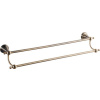 Sapho DIAMOND dvojitý držiak uterákov 600mm, bronz SPH 1318-11