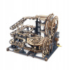 Robotime 3D drevené mechanické puzzle Kuličková dráha Mesto prekážok 294 ks