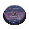 VERBATIM DVD+R(10-Pack)Spindle/General Retail/16x/4.7GB 43498