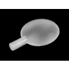 Pískatko do textilných výrobkov Ø30 a 33 mm - (Ø33 mm) transparent (20 ks)