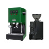Gaggia Classic E24, zelená + Eureka Mignon Manuale, BL black