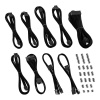 CableMod Classic ModMesh RT Cable Kit ASUS/Seasonic/Phanteks - Black CM-RTS-CKIT-NKK-R