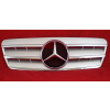 Sportovní maska Mercedes CLK W208, stříbrná-chrom