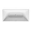 Duravit DuraSquare - Voľne stojaca vaňa, 160x75 cm, DuraSolid, ClickClack, biela 700460000000000