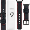 Pásik na Samsung Galaxy Watch Ultra 24 mm, čierny, prírodná koža MOVEAR