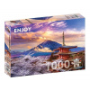 Puzzle Hora Fudži na jar, Japonsko 1000 dielikov
