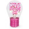 Legami Stolná lampička v tvare žiarovky Legami Bulb Fiction - Love Is In The Air