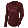 tričko SALEWA BESOM CO W L/S Tee Tawny Port 40