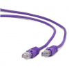 GEMBIRD kabel patchcord Cat5e UTP 0,25m, fialový PP12-0.25M/V
