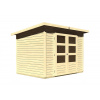 Dřevěný domek KARIBU STOCKACH 3 (82978) natur LG1706