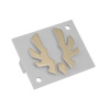 BitFenix Logo for Shinobi Midi-Tower - gold BFC-SNB-150-AULOG-SP