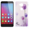 Gumený kryt Purple Dandelion na Huawei Honor 5X