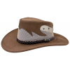 Jacaru Blaze hnedý – letný austrálsky klobúk s priedušnou korunou Veľkosť: 63/64cm (XXL)